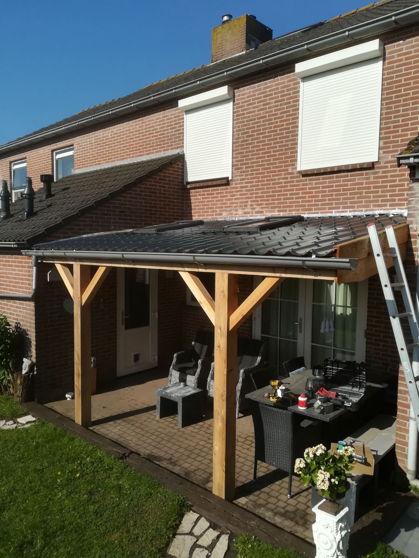 Terras overkapping Zoutelande